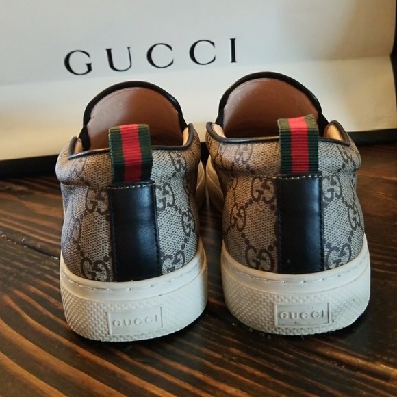 Gucci Angry Cat GG Skater Slides - Picture 5 of 8